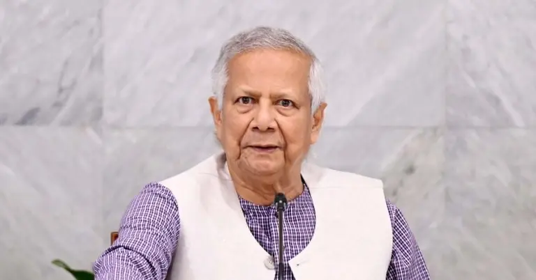 প্রধান উপদেষ্টা ড. মুহাম্মদ ইউনূস